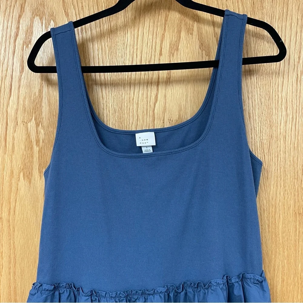 Target A New Day Blue Dress - Picture 5 of 9